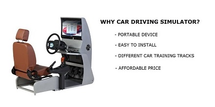 Portable Car Driving Simulator